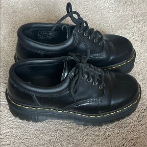 Black Doc Marten 8053 quads